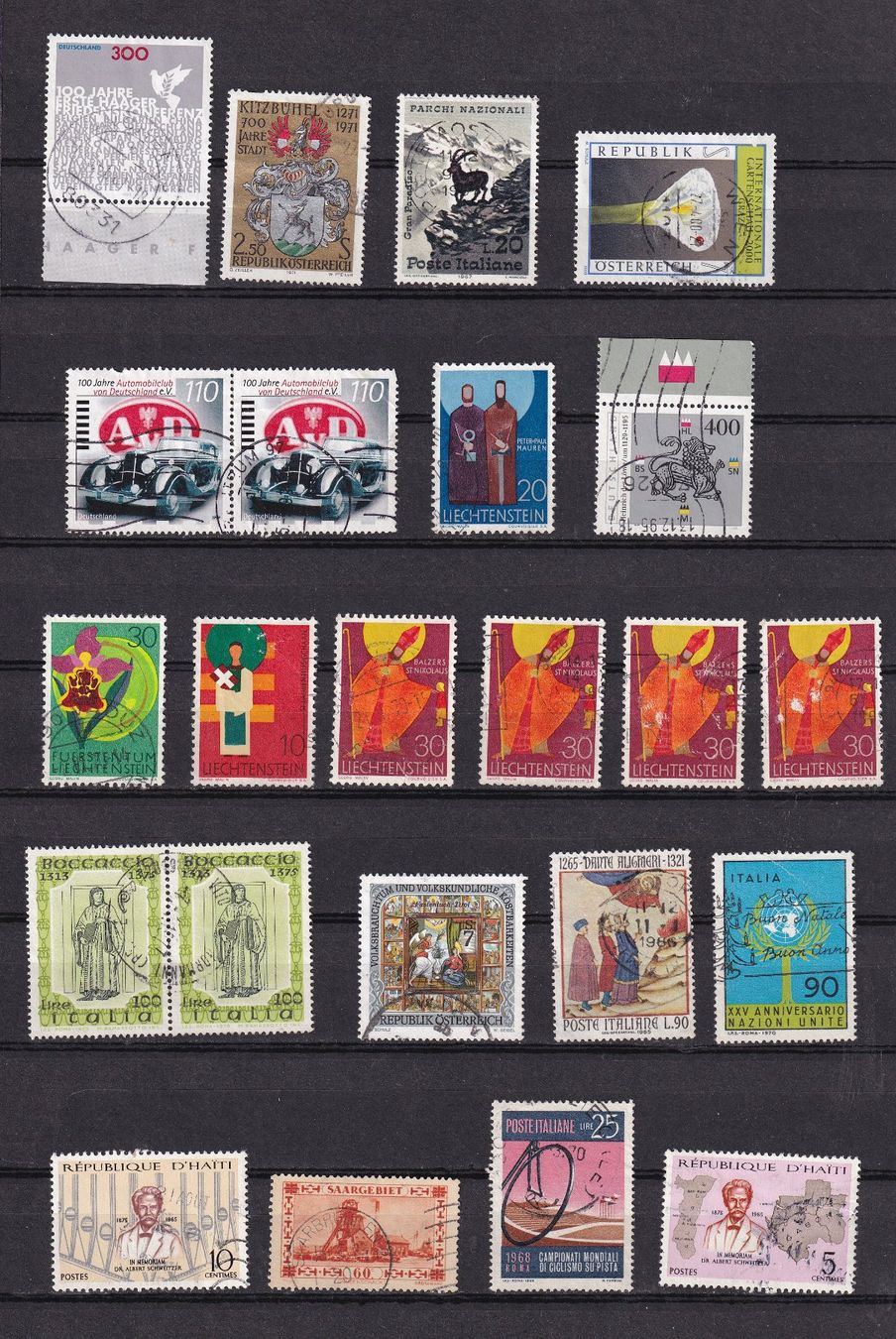 Alle Briefmarken: LOT  Divers Pays oblitérés – Gebraucht aus Nyon von an54 4