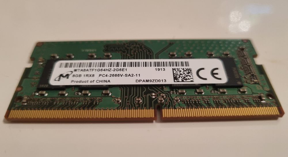 Geheugen Upgrade Voor Notebook Timetec 8GB DDR4 2666MHz SODIMM RAM Voor Laptop - PC4-21300, CL19, 1.2V, Upgrade Je Notebook Laptop RAM