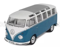 VW T1 SAMBA MINIBUS 1962 - REGATTA BLUE 1/12 otto NEU ltd.