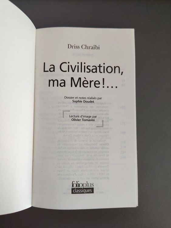 La Civilisation, ma Mère !... | Kaufen auf Ricardo