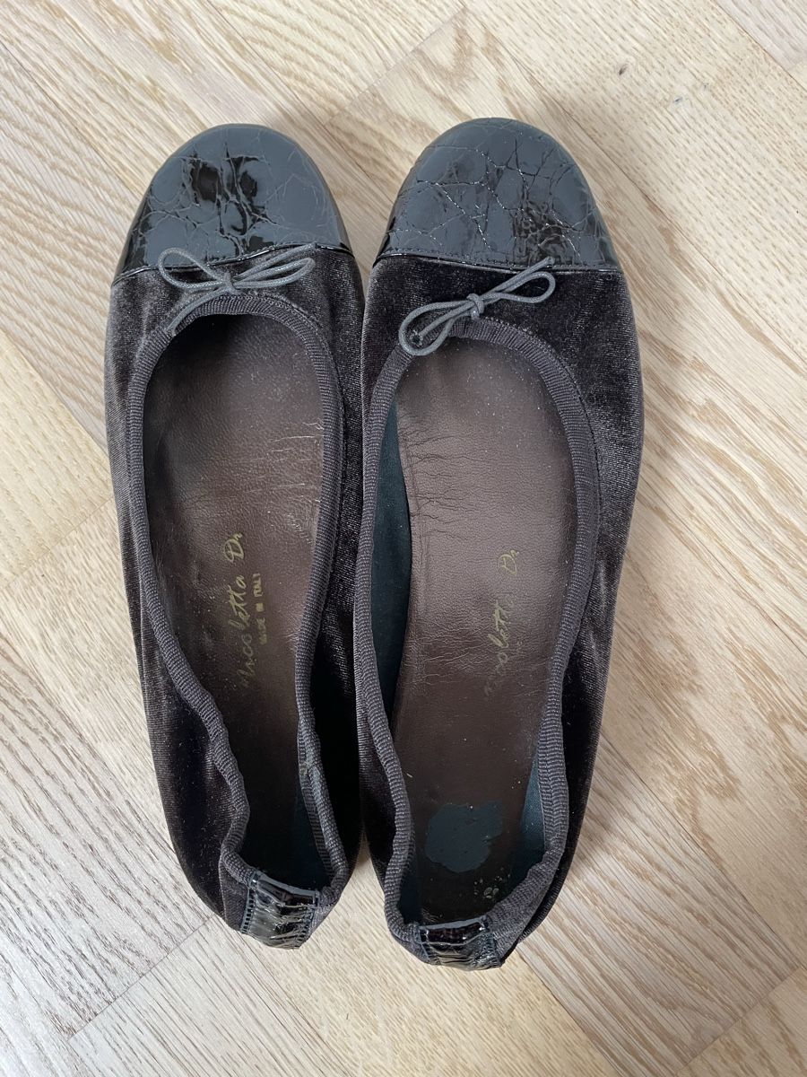 Scarpe da donna: Samt Ballerinas braun Gr. 40 – Usato da Zürich venduto da lil_x7ky 1