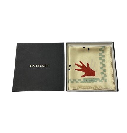 Bulgari foulard en soie Multicolore