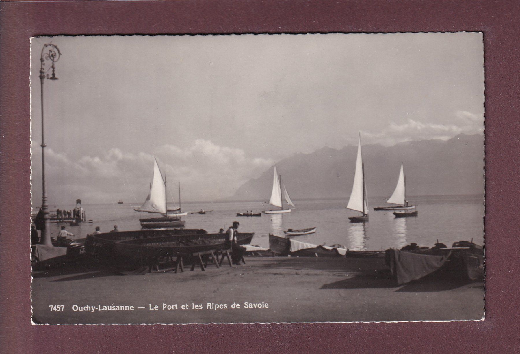 Cartes postales: LAUSANNE - Ouchy - 1934 – D'occasion à Pully par nicecards