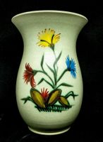 Albert Hans AH Vase 21 cm vintage Mid century Art-Deco-Stil