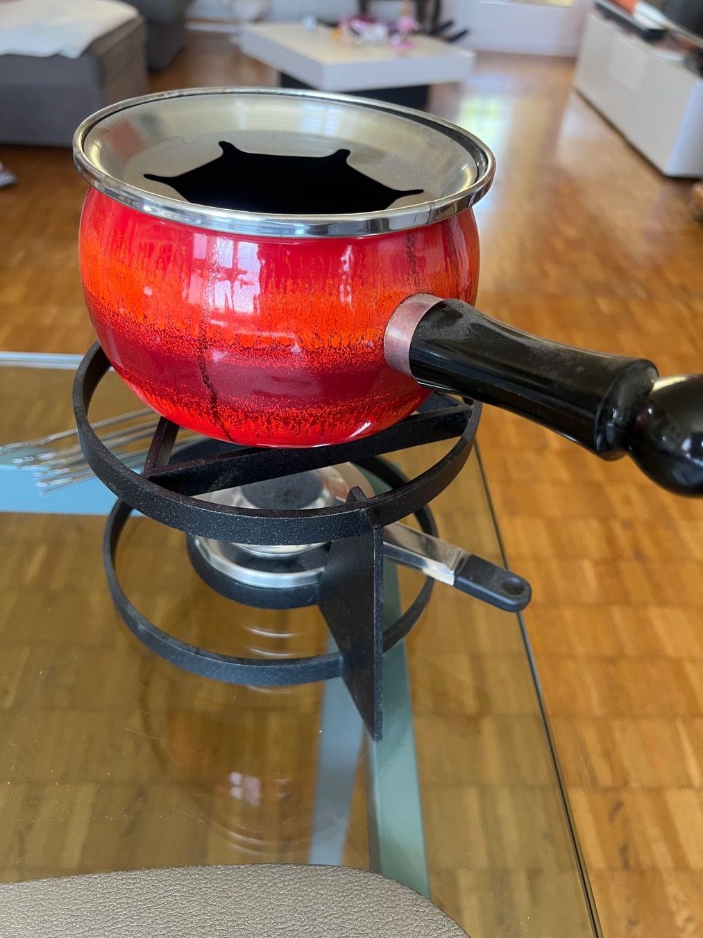 Padelle: Fondue-Pfanne – Usato da Zürich venduto da Ciccio57