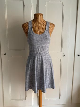 FOREVER 21 - Kleid hellblau-weiss M