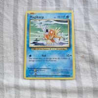 Pokemon Karte Magikarp 33/108 neuwertig