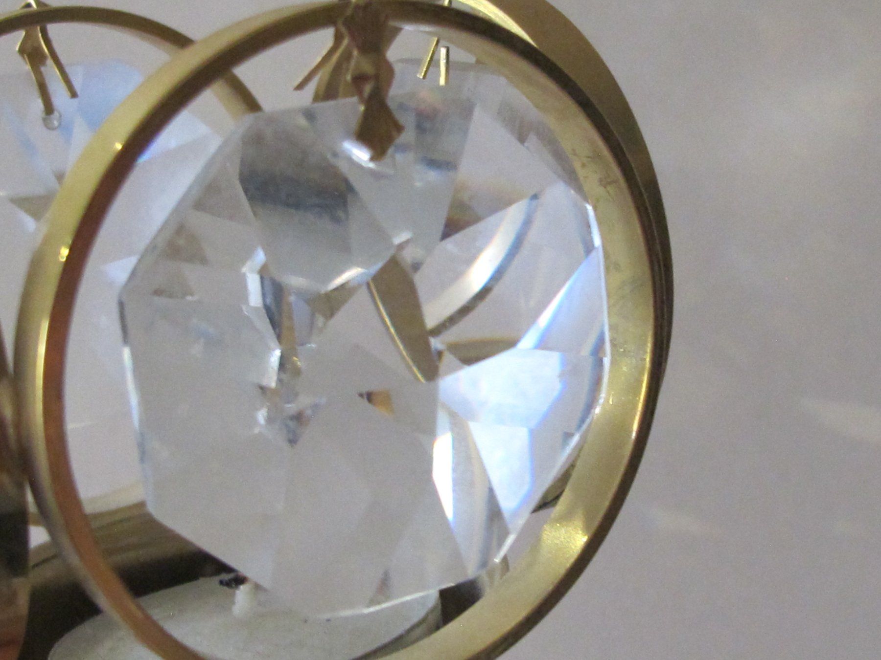 Portacandele: Teelichthalter Oder Kerzenständer Messing Mit 4 Kristallen – Usato da Altnau venduto da AntonioPriveWatches 8