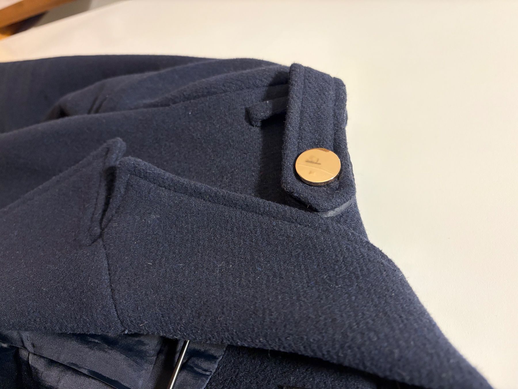 Anna Field Cappotti: Anna Field Trenchcoat - dark blue XS – Usato da Root venduto da mele2013 1