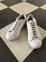 Adidas Advantage, weisse Sommerschuhe, Grösse 38,5