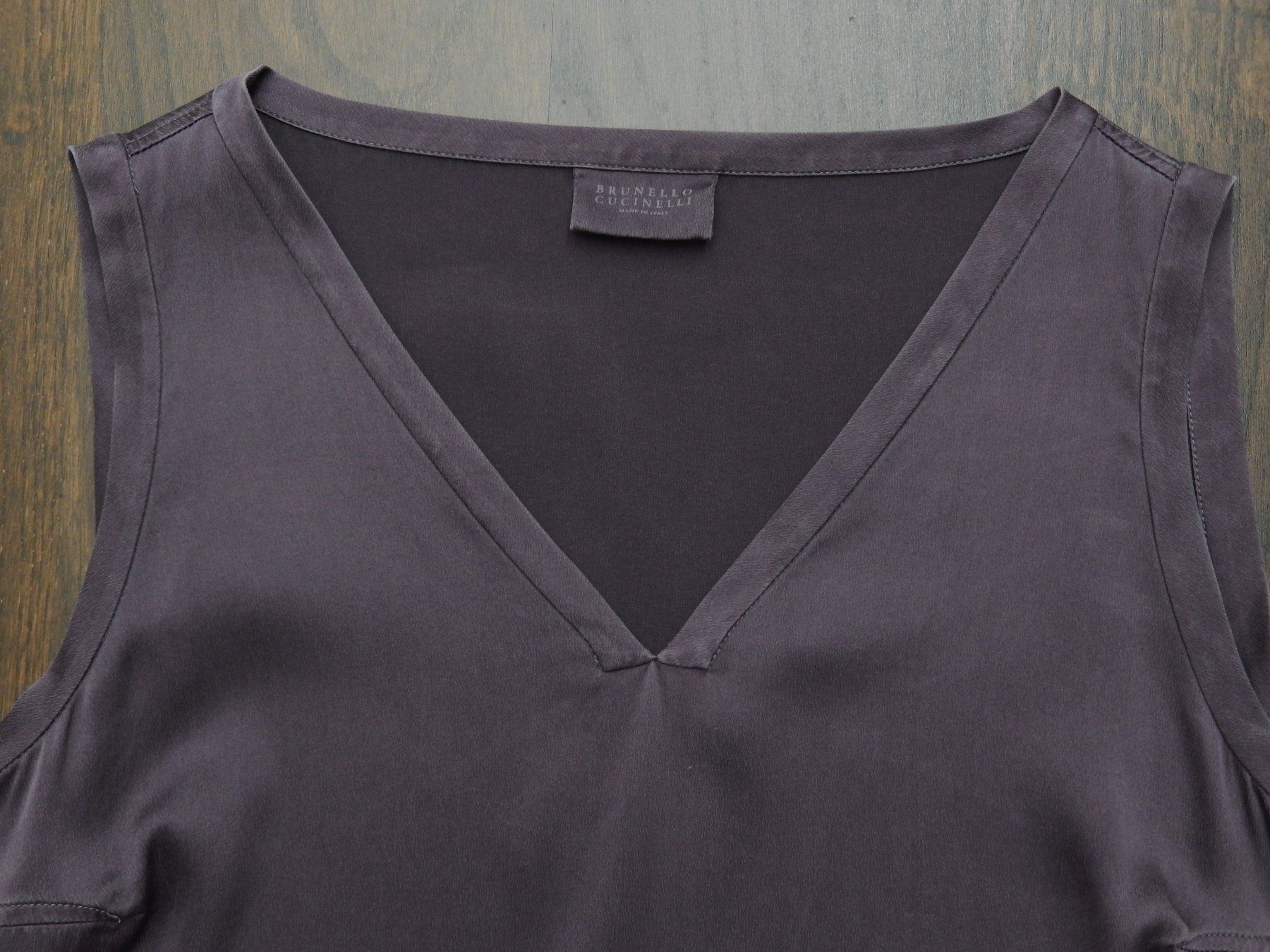 Brunello Cucinelli Top: Orig. BRUNELLO CUCUNELLI Seidentop Gr. 36 – Usato da Tuggen venduto da vivira 6