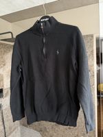 Ralph Lauren Quarter-Zip, Schwarz, Grösse M