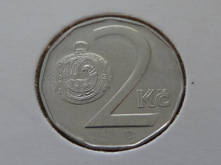 Alle Münzen: TCHEQUIE  2  Korun  1996 – Gebraucht aus Romanel-sur-Lausanne von Swift13 1