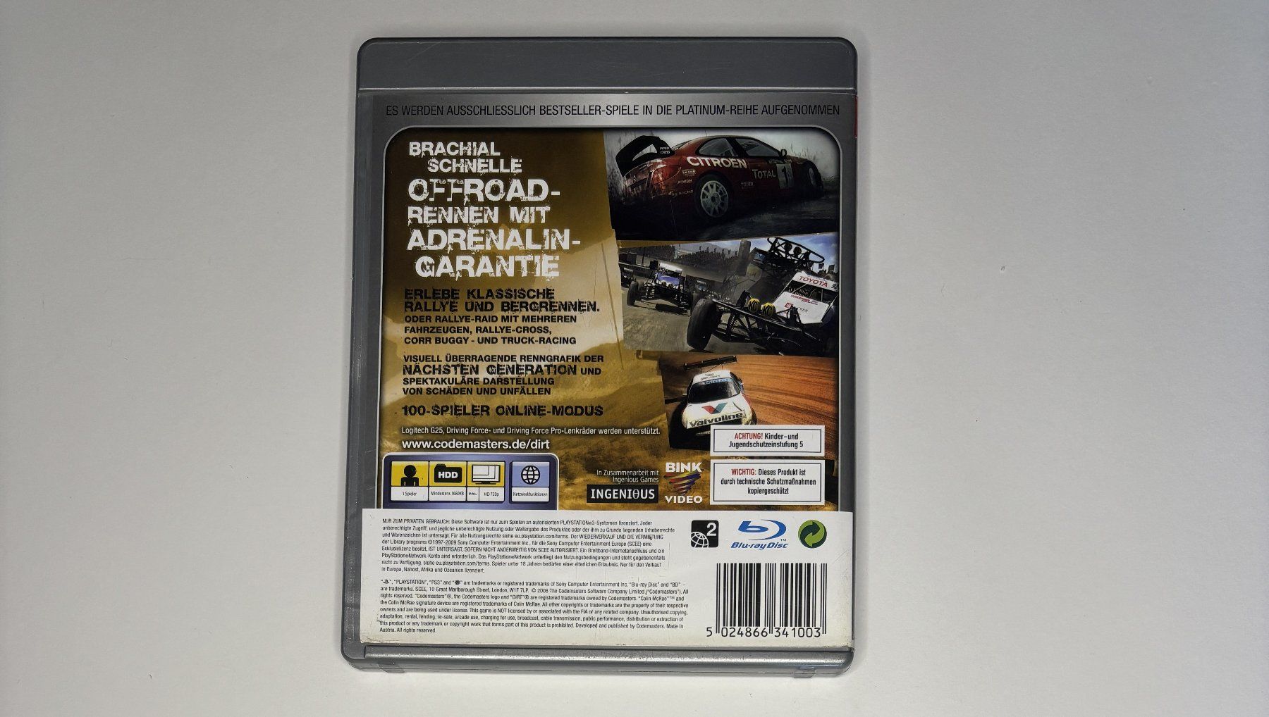 Giochi: PS3 - Colin McRae: DIRT – Usato da Allschwil venduto da Bullach 2