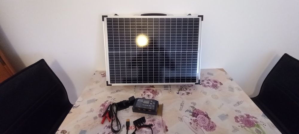 Dispositivi a energia solare: pannello solare portatile 100w – Usato da Ponte Tresa venduto da oubacha12 1