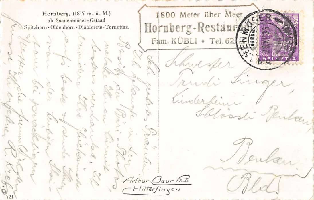 Cartoline postali: NEU: uralte Ansichtskarte HORNBERG 1933, ab 1.-- – Usato da Lufingen venduto da SchnaeppliCorner 1