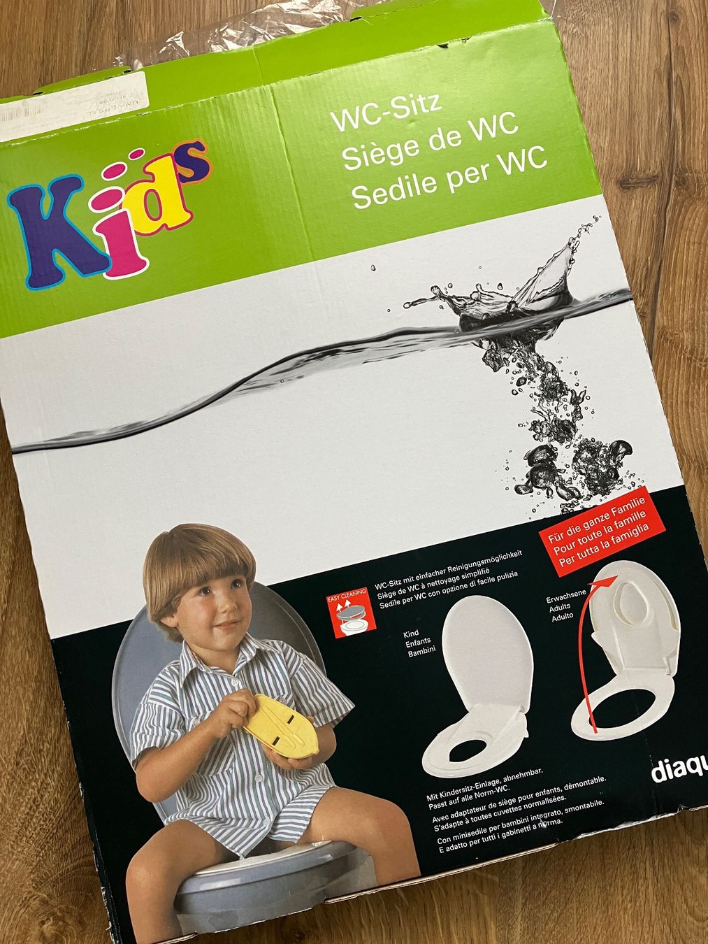 WC: Diaqua kid WC toilet seat – Gebraucht aus Brugg AG von Magna3