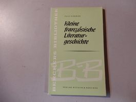 Franz. Literaturgeschichte, Kammmer, BB, guter Zustand