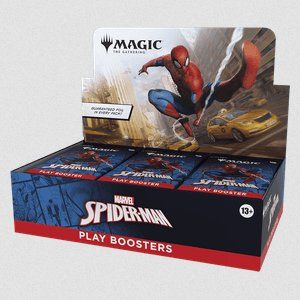 Magic The Gathering Carte collezionabili: MTG Magic Marvel's SpiderMan Play Booster Display Sealed – Nuovo e nell'imballaggio originale da Balerna venduto da 2E-Trading
