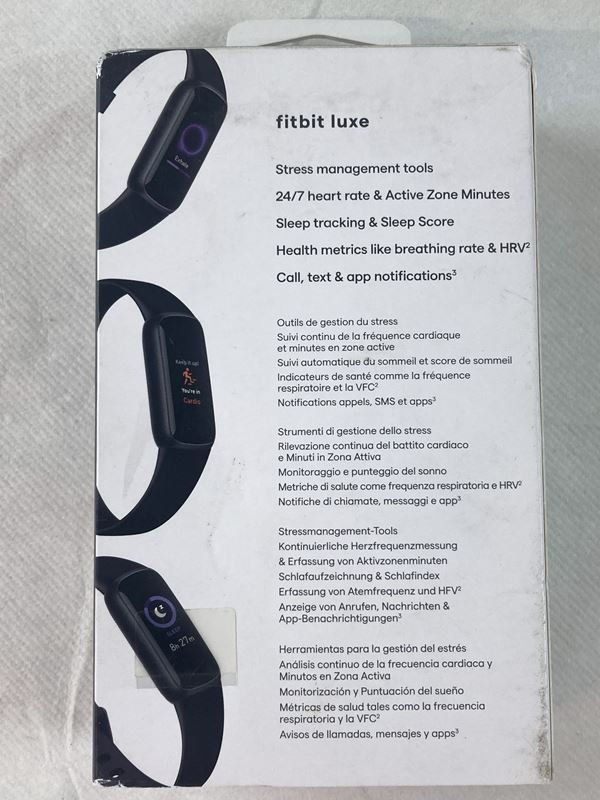 Fitbit Smartwatch: FITBIT | Smartwatch | Luxe | Schwarz – Neuf (Voir description) à Wittenbach par Restwert_St-Gallen 6
