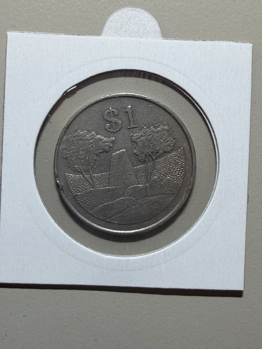 Alle Münzen: Zimbabwe - 1 dollar - 1980 – Gebraucht aus Payerne von Mike1682 1