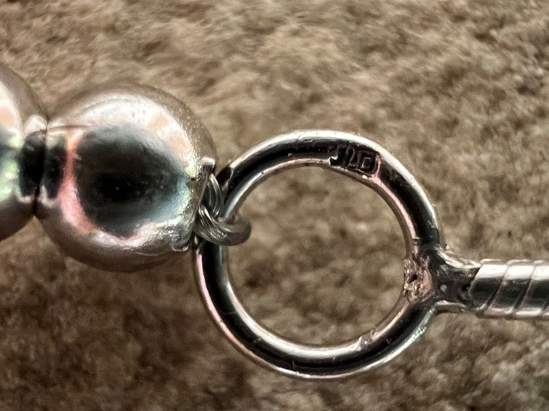 Armbänder & -reifen: Armketteli 925 Silber Amazonit Kugeln und Silberkugeln – Neu (gemäss Beschreibung) aus Bern von Jiffy 7
