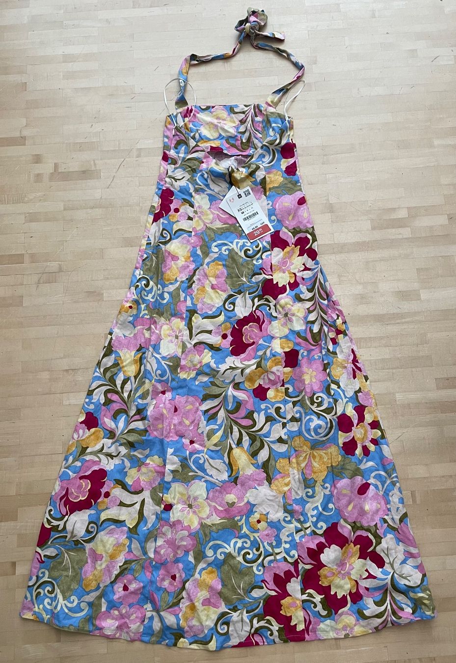 Zara Vestiti: Zara Maxikleid mit Blumenmuster Grösse XS neu – Nuovo (secondo la descrizione) da Winterthur venduto da crave 1