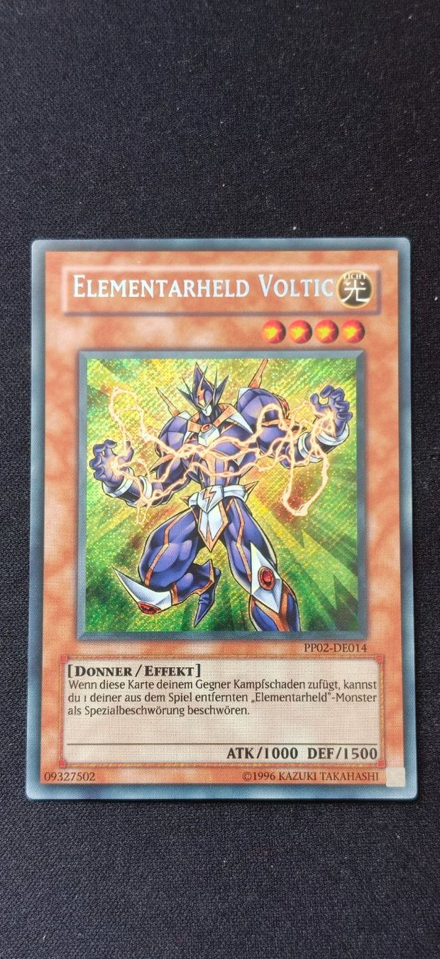 Yugioh Carte collezionabili: Elementarheld Voltic - PP02-DE014 - 2008 Secret Rare – Usato da Oberentfelden venduto da SimpleTap