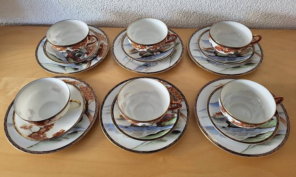 Set di piatti: Japanisches Tee-Service – Usato da Thun venduto da and_jnp8