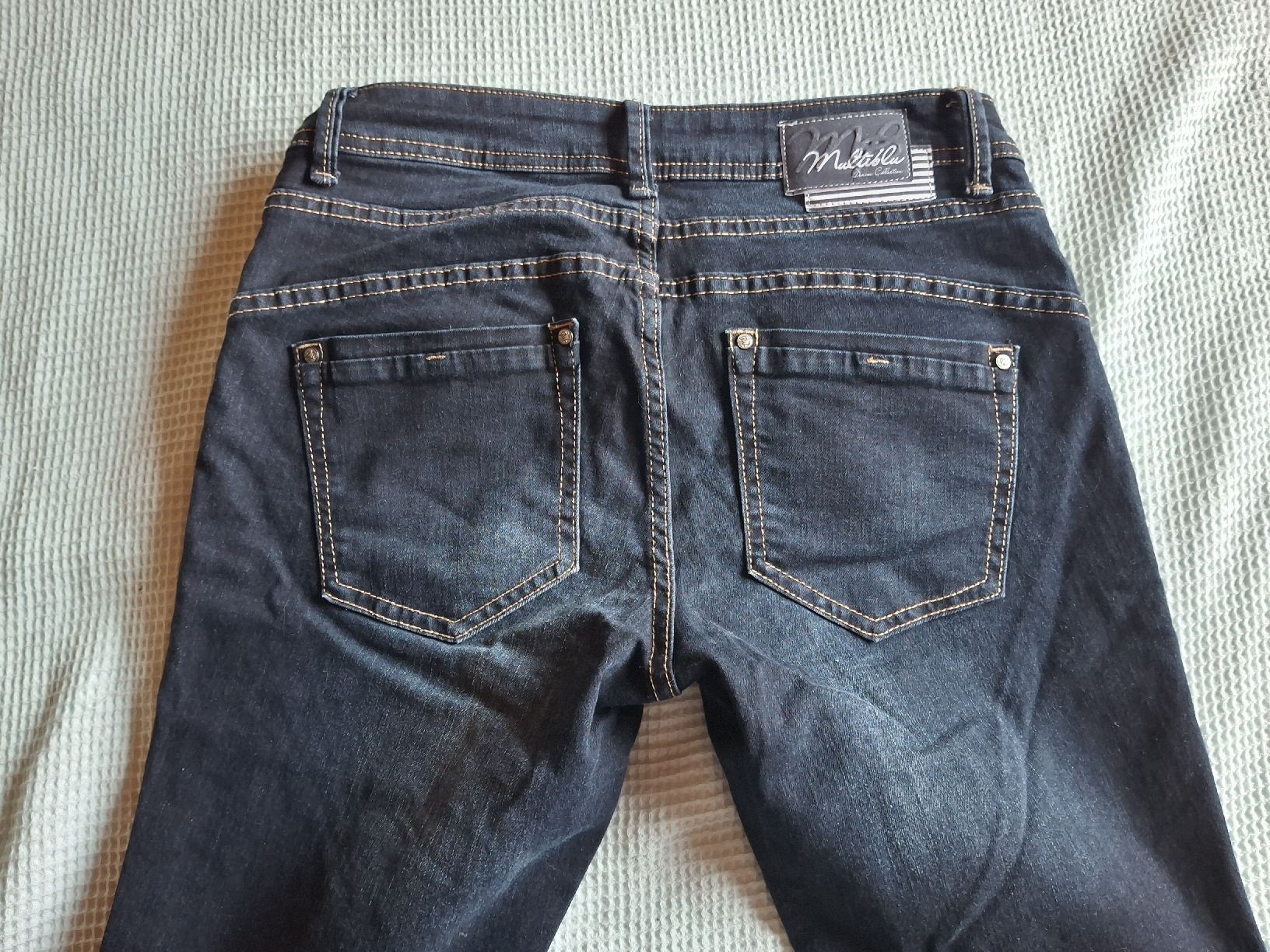 Jeans: Pantalon jeans noir taille S marque Multiblu – Usato da Villiers venduto da san_jn5w 5
