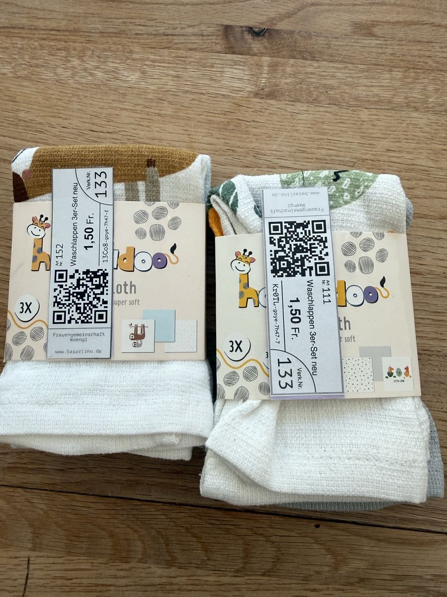Altro per la casa: Waschlappen 3er Set neu 2 Packungen  – Usato da Sirnach venduto da sbe_pf8v