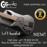 Electrical bass Left Handed Schecter Stiletto Stealth