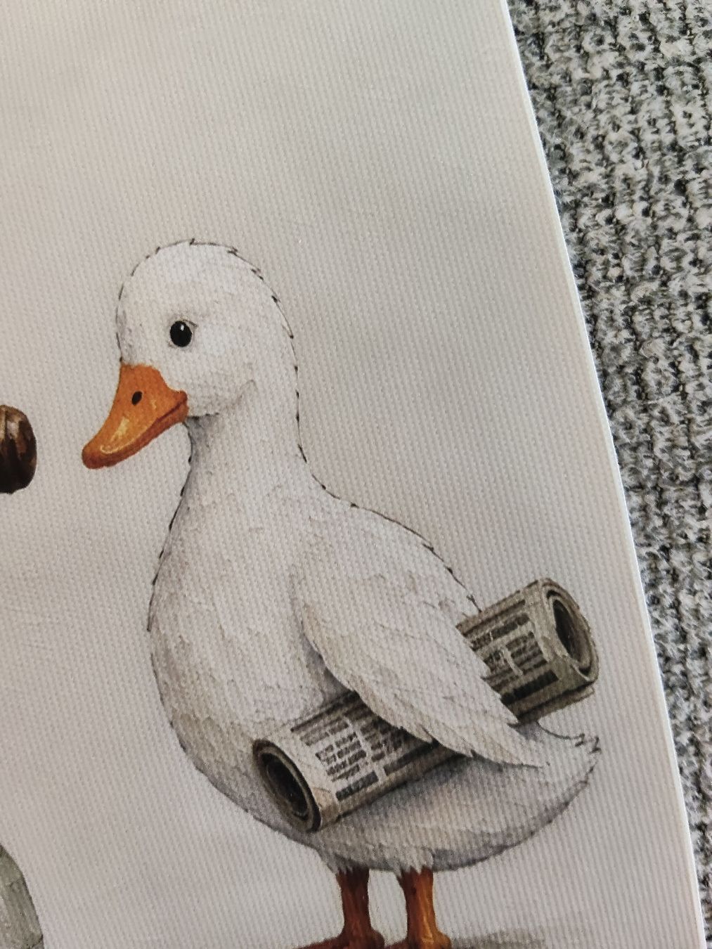 Poster & Bilder: Deux affiches décoratives canards et machine à café – Neu (gemäss Beschreibung) aus Ecublens VD von hel_t5v7 3