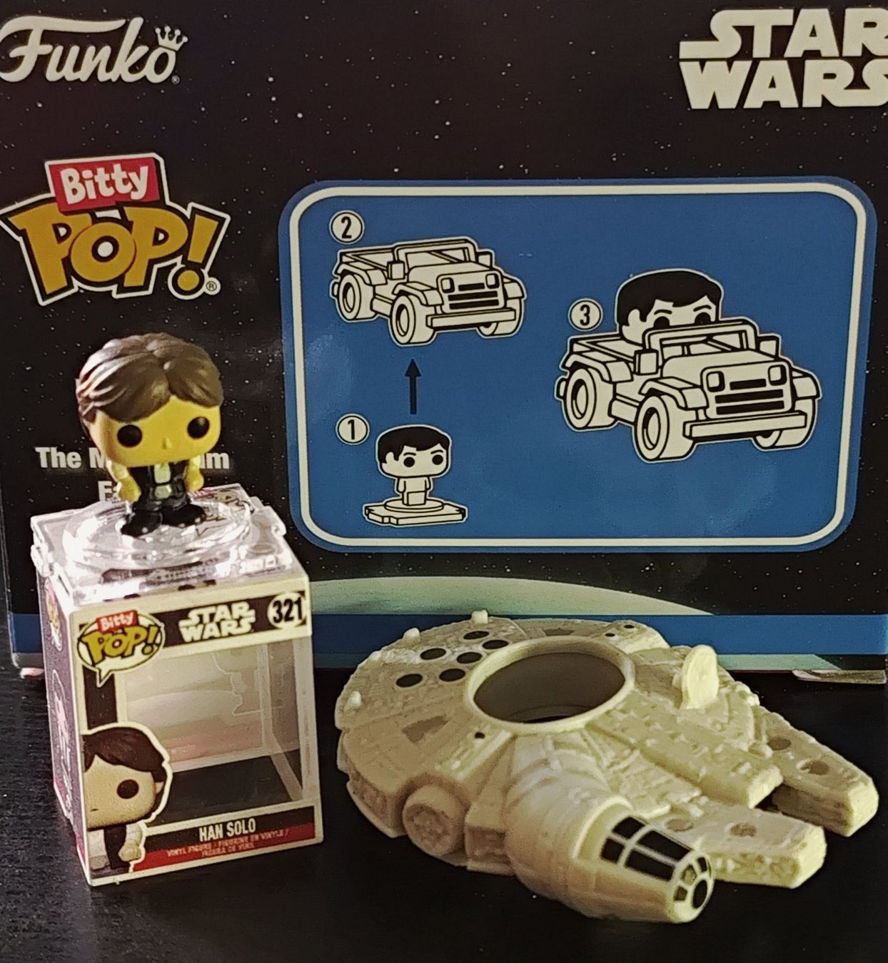 Funko Figuren: Bitty POP! Rides Han Solo Millenium Falcon NEW! – Neu und originalverpackt aus Bettingen von hamau2012 5