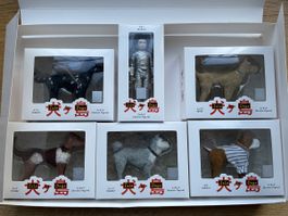 Isle of Dogs - rares Action Figure Set mit Fell - Nr. 29/100