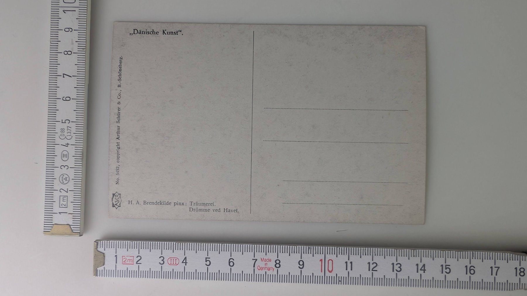 Cartoline postali: Alte Ansichtskarte: Mädchen am Meer, dänische Kunst. – Nuovo (secondo la descrizione) da Zürich venduto da axolottchen 1