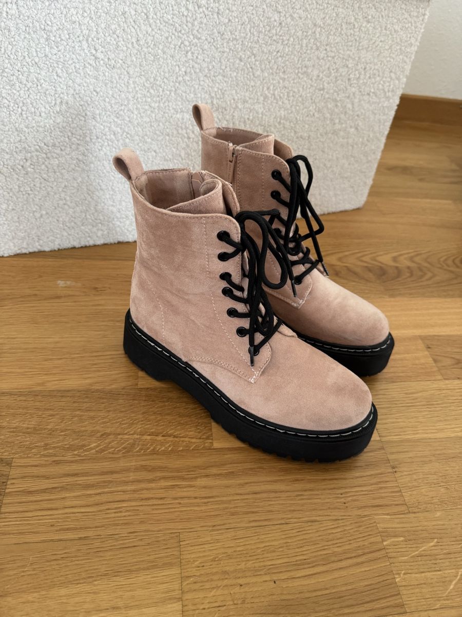 Scarpe da donna: Schnürstiefelette rosa – Nuovo (secondo la descrizione) da Rüfenacht BE venduto da NE_