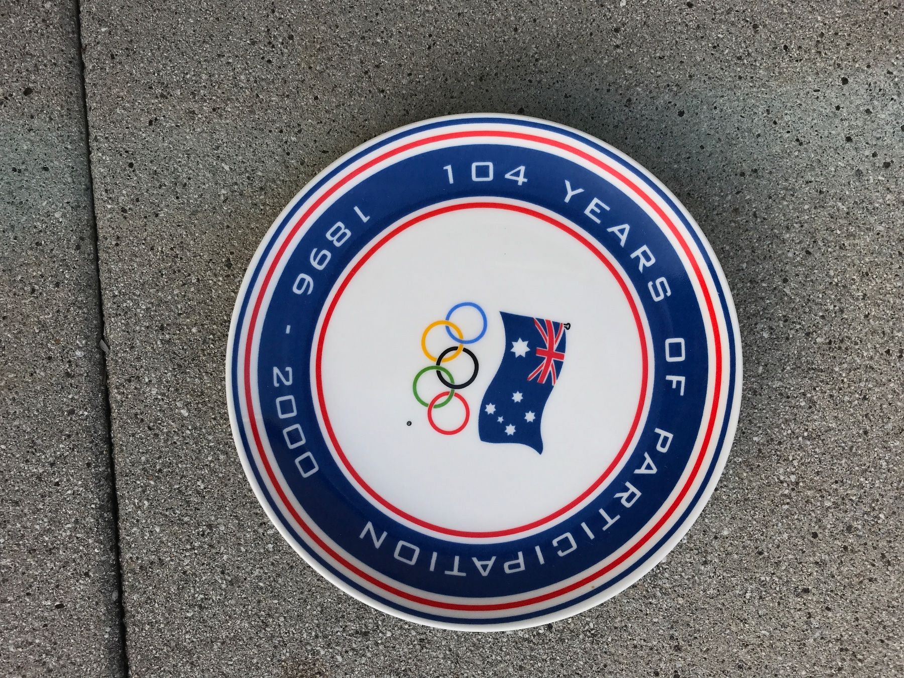 Teller: Olympia Olympiade 2000 SYDNEY Australien Wandteller – Neu (gemäss Beschreibung) aus Widnau von Seppl480