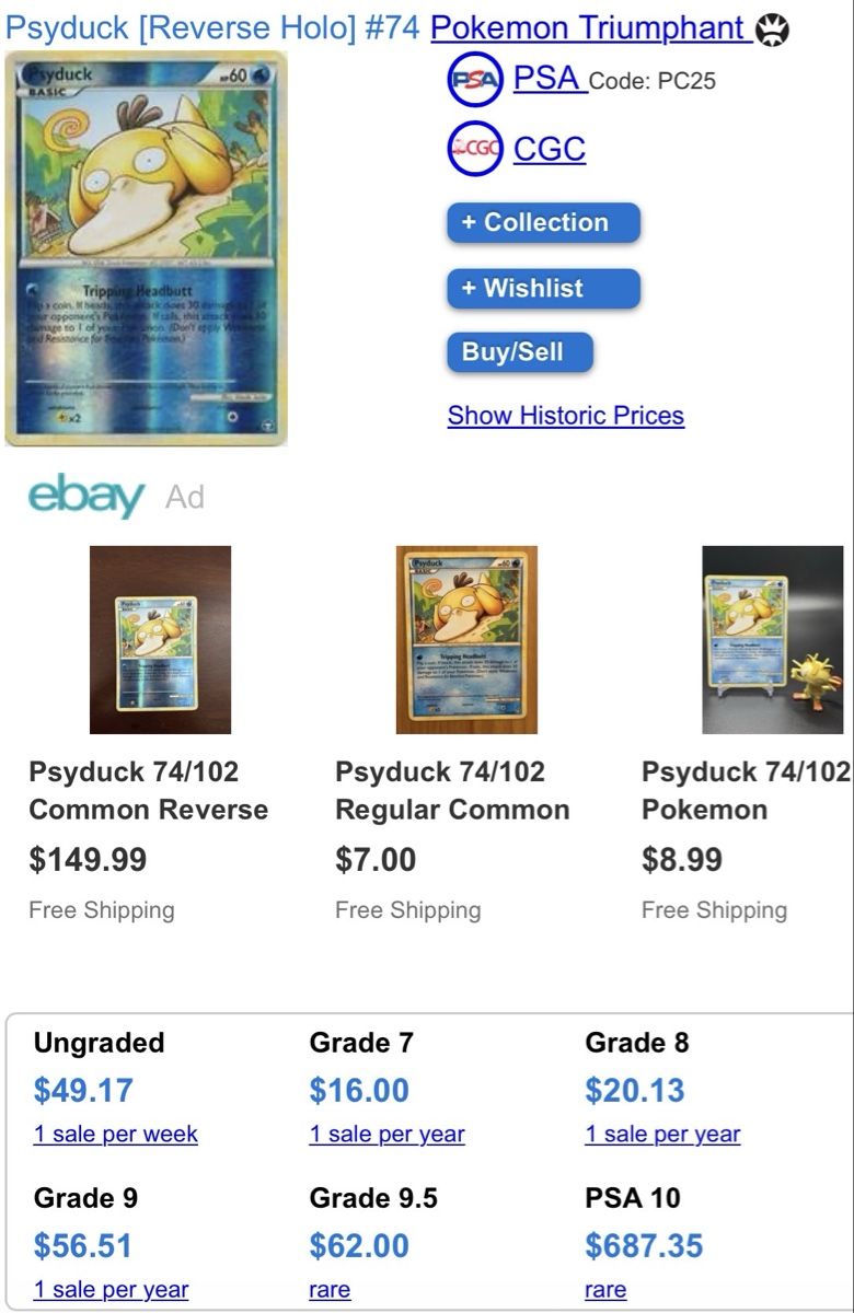 Pokémon Carte collezionabili: Enton Reverse Holo 74 - DE – Usato da Zürich venduto da LJF 2