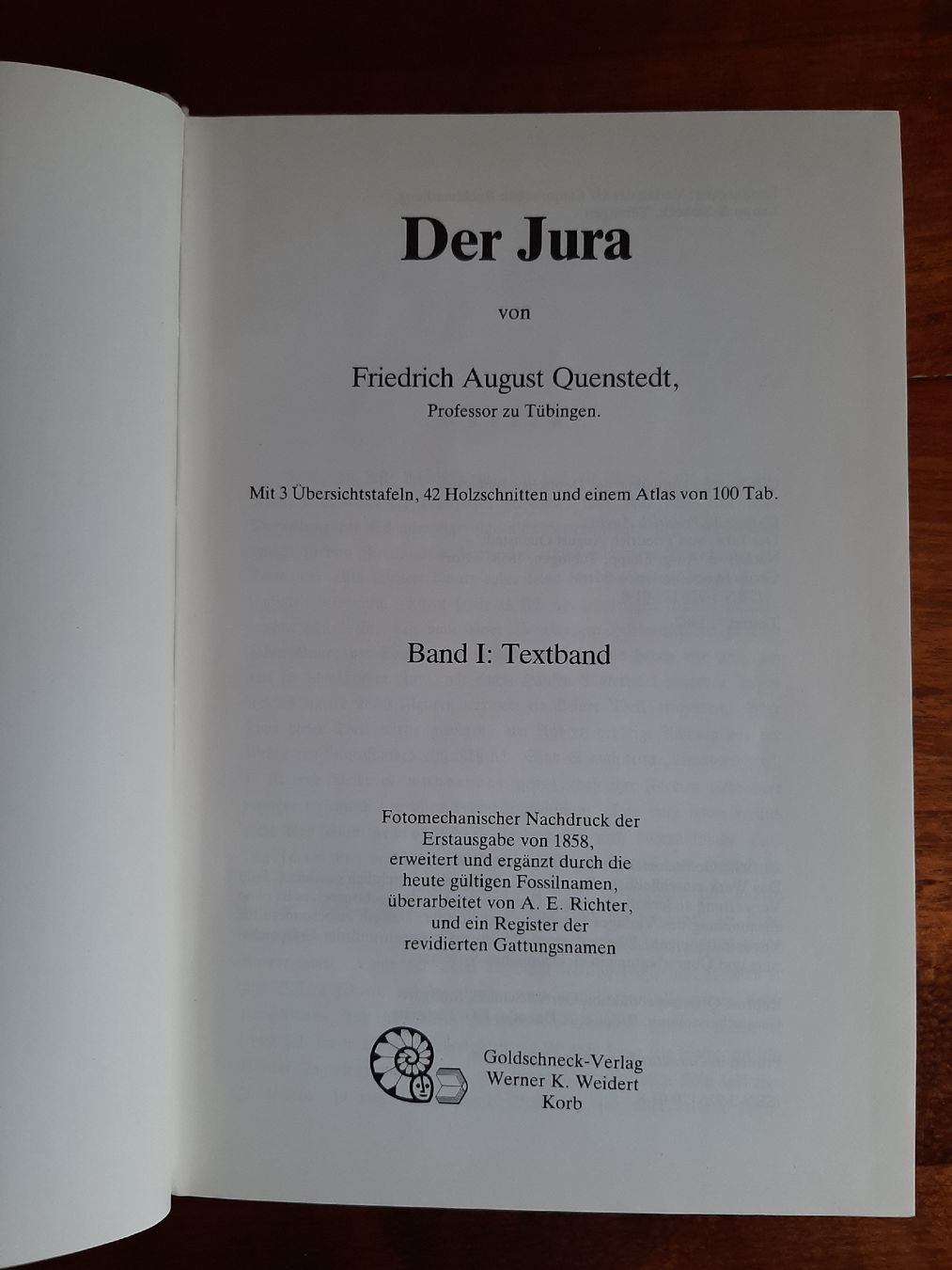 Libri: Fossilien Buch Der Jura – Usato da Rickenbach BL venduto da Oktober68 1