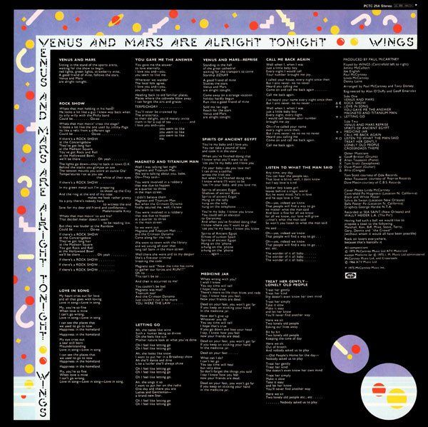 Dischi in vinile: Wings: Venus And Mars  LP – Nuovo (secondo la descrizione) da Steinhausen venduto da Vilivinili 1
