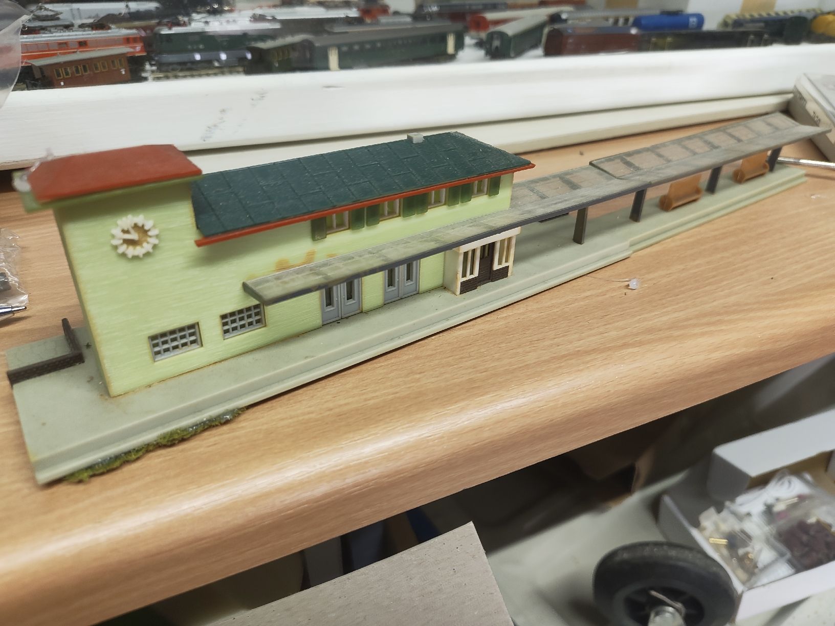 Modellini di ferrovie: Bahnhof 3 teilig Spur N – Usato da Ebikon venduto da val_w5jm 6