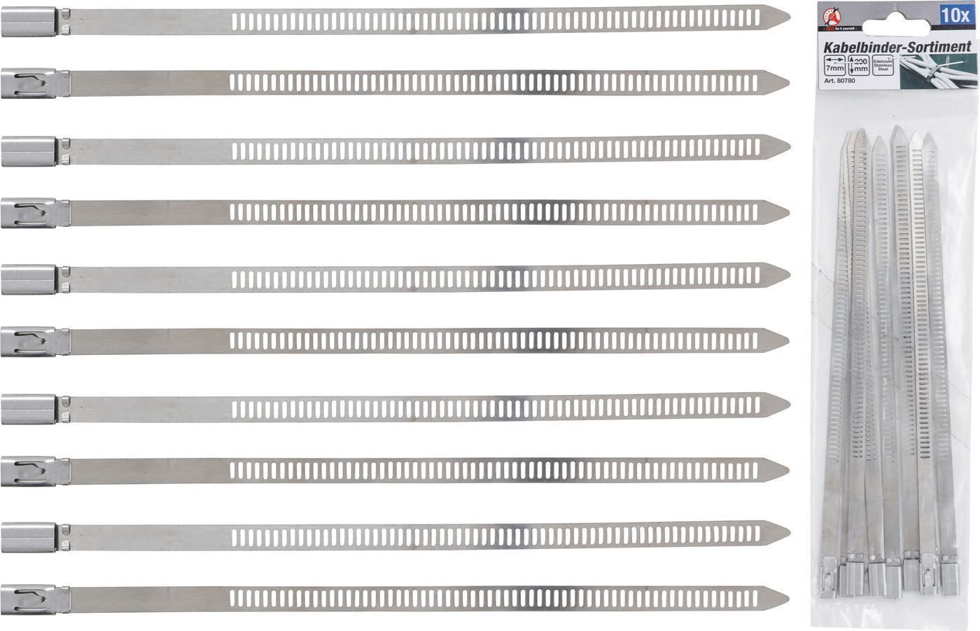 Alle Werkzeuge: Metall-Kabelbinder, Edelstahl, 200mm – Neu und originalverpackt aus Dietikon von
