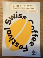 1 Ticket Swiss Coffee Festival Zürich 2026 (Tagespass)