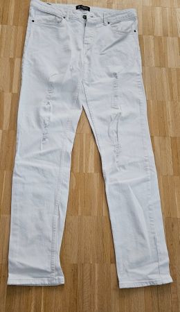 Weisse Herren Jeans Gr 36/36