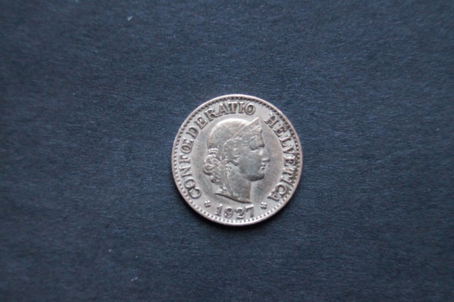 Tutti le monete: 10 Rappen 1927 – Usato da Scheid venduto da dirauls