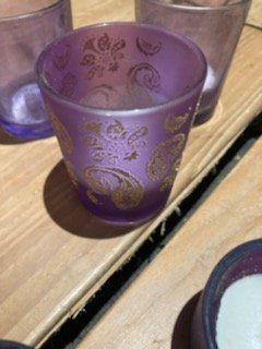 Kerzenständer: 7-teilieges teelichter serie violett – Gebraucht aus Schwarzenberg LU von kindler007 5
