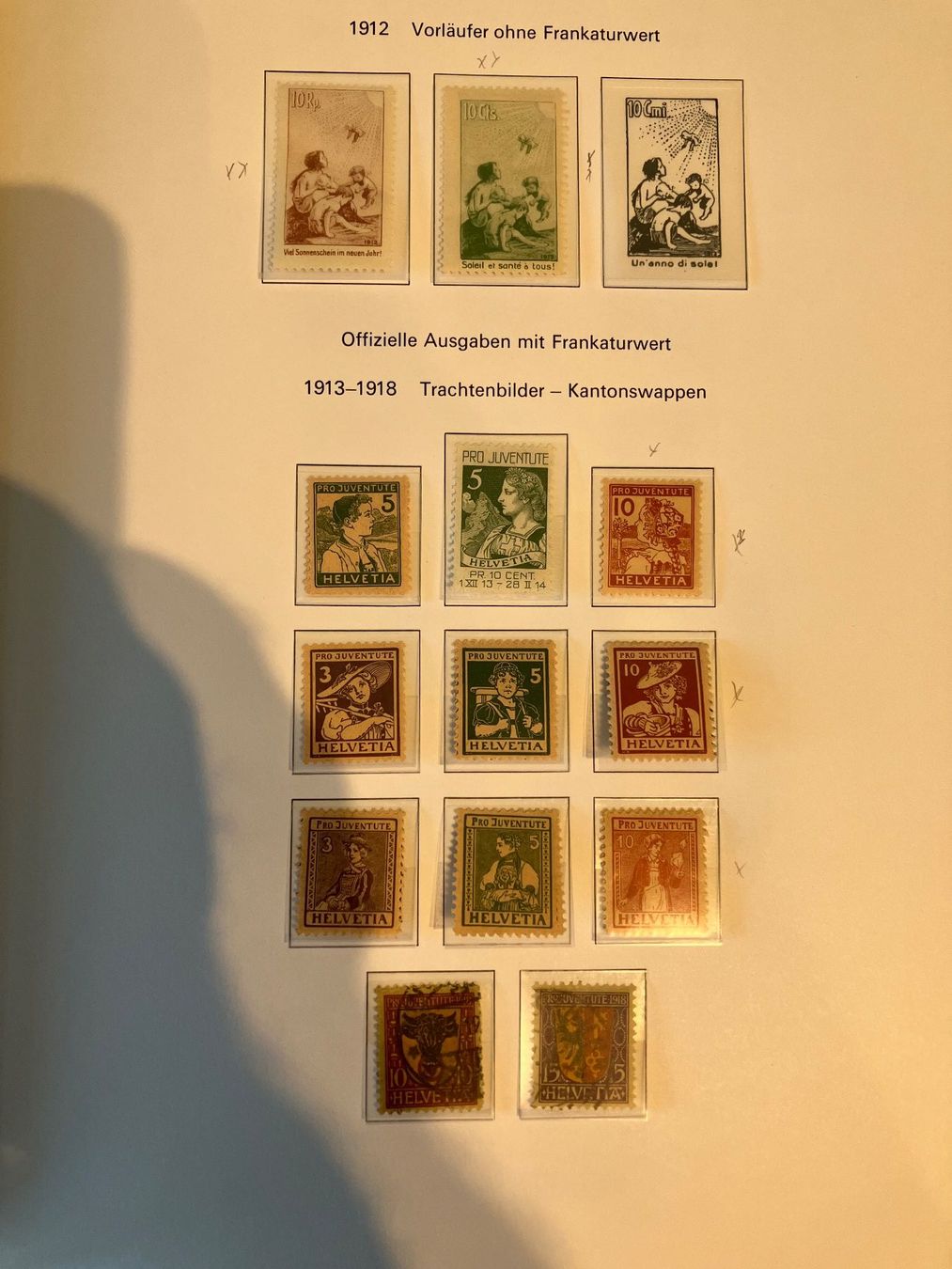 Tous les timbres: Pro Juventute ab 1912 -1974 – D'occasion à Baar par Ramona10