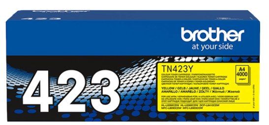 Brother Cartucce per stampanti & toner: Brother TN423Y – Nuovo e nell'imballaggio originale da Oberglatt ZH venduto da Incredibles