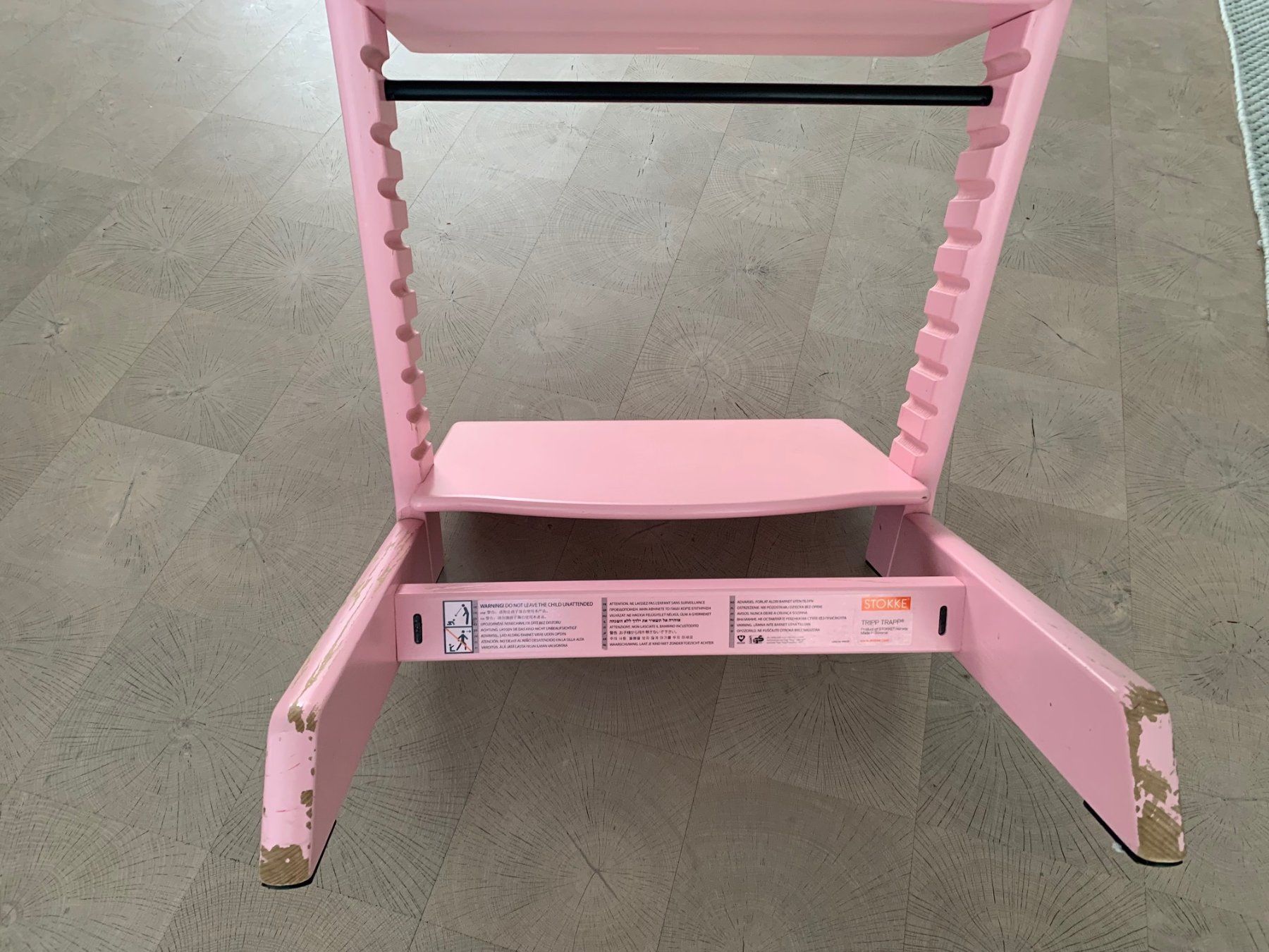 Stokke Seggioloni: Original Stokke Tripp Trapp rosa – Usato da Bremgarten AG venduto da jojari 1